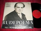 ROBERTO SZIDON, piano PLAYS VILLA-LOBOS RUDEPOEMA RARE ORIGINAL 1964 BRAZIL LP