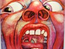 King Crimson In The Court Of The Crimson King Red Rare Israeli LP Prog Rock Viny