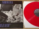 Nirvana Bleach LP 180g Translucent Red Vinyl EX+/NM Waterfront Label Sub Pop