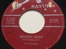 ROCKABILLY The Rockets ROCKETS ROCK Saturn 45  Canadian Quebec rocker