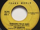 GARAGE PUNK The Haunted SEARCHING FOR MY BABY Trans World 45 rare Canadian