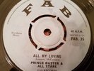 Prince Buster All My Loving / Try A Little Tenderness Rare UK Fab 7