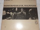 ROSTROPOVICH /RICHTER / BEETHOVEN Sonatas fr Piano & Cello lp Philips 2 LP NM-EX