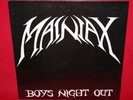MAINIAX Boys Night Out LP Heavy Metal 1987 Rare Private Press SEALED Record