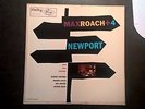 Max Roach + 4 at Newport, 1st mono, EmArcy MG36140, DG, drummer logo, NM