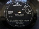 THE BEATLES, STRAWBERRY FIELDS FOREVER/PENNY LANE FIRST ISSUE IN PICTURE SLEEVE