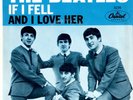 BEATLES - And I Love Her / If I Fell - Scarce West Coast Sleeve & 7