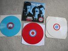 THE JAM ABOUT THE YOUNG IDEA TRIPLE COLOUR VINYL  RED WHITE & BLUE PAUL WELLER