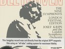 Beethoven, The Nine Symphonies 200g 10LP Box from the Michael Hobson Archives