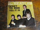 BEATLES Ticket To Ride 45 CAPITOL 5407 p/s VG++/VG+