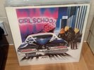 GIRLSCHOOL - HIT AND RUN VINYL ORIGINAL // 1981 // RARE // HTF // UK NWOBHM