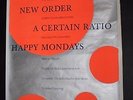 NEW ORDER A CERTAIN RATIO HAPPY MONDAYS GMEX 1988 UK 155X101CM UK POSTER