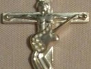 Rare pendentif croix johnny hallyday