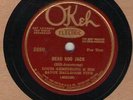 78 rpm Louis Armstrong OKeh 8680 Beau Koo Jack in V+E-/V Hear