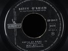 BETTY O'BRIEN - 1962 France EP (no cover) RARE Nothern soul