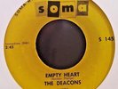 DEACONS--EMPTY HEART / PROBLEMS ABOUT BABY--SOMA 1452--MINNESOTA FUZZ GARAGE