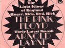 PINK FLOYD - ARNOLD LAYNE - HEAR 1967 PSYCH dj 45 with Original PICTURE SLEEVE