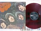 BEATLES RUBBER SOUL ODEON OP-7450 Japan Red Vinyl VINYL LP
