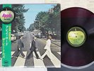 BEATLES ABBY ROAD APPLE AP-8815 Japan OBI Red Vinyl VINYL LP