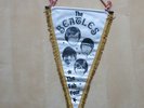 THE BEATLES Fab Four Vintage Pennant / Flag Circa - 1970s