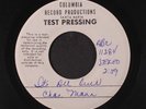 CHARLES MANN: It's All Over / Mono 45 (dj, plays strong, test press, hand writt