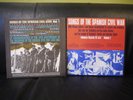 Songs of the Spanish Civil War Vols 1 & 2 Vinyl LP Woody Guthrie Seeger NICE EX