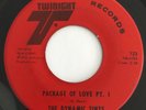 THE DYNAMIC TINTS Package of Love TWINIGHT 45 RARE SOUL VG+