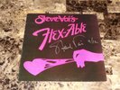 Steve Vai Rare Authentic Signed Flex-Able Vinyl LP Record 1st Cover Pressing COA