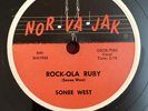 Sonee West Rock-Ola Ruby b/w Sweet Rockin' Baby Original Nor-Va-Jak 78RPM
