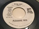 Rare Funk Soul Promo 45 PLEASURE WEB - MUSIC MAN parts 1 & 2 EASTBOUND