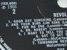 BEATLES 1966 1st Press STEREO UK Parlophone LP - Revolver - With DR ROBERT Label