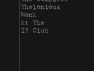 THELONIOUS MONK IT CLUB TEST PRESSING MOSAIC 4-LP SET MINT