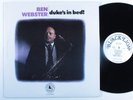 BEN WEBSTER Duke's In Bed  BLACK LION LP VG++/NM