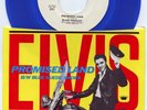 Rare Elvis 45 & Picture Sleeve - Promised Land - Mislabeled - Blue Vinyl - RCA