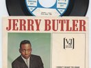 Rare Soul 45 & Pic Sleeve- Jerry Butler- I Don't Want To Hear Any More- Vee Jay