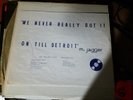 The Rolling Stones We Never Really got it on Till Detroit Live 1969 VG+
