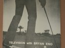 Television With Bryan Eno  LP (Unoficial)