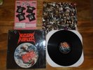 NUCLEAR ASSAULT HANDLE WITH CARE LP 1ST UOF PRESS w. RARE MERCH INSERT / INNER