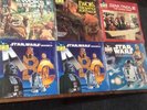 *STAR WARS* (5) and Star Trek (1) sealed 24 PAGE READ ALONG BOOK 33/3 record