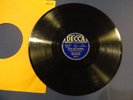 JUDY GARLAND Vintage Original 1st Press 78rpm OVER THE RAINBOW Blue DECCA Label