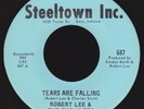 Northern Soul 45 ROBERT LEE & THE EXQUISITES Tears Are Falling on Steeltown VG++