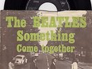 THE BEATLES SOMETHING / COME TOGETHER RARE 1969 VINYL RECORD YUGOSLAVIA 7