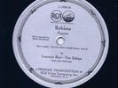 BORI, PONSELLE, MARTINELLI, Aida & La Bohem, Victor PROGRAM TRANSCRIPTION L7005