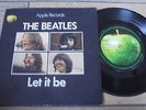 The Beatles - Let It Be 1970 UK 45 APPLE 1st w/PICTURE SLEEVE