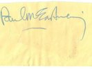 PAUL McCARTNEY AUTOGRAPH SIGNED ON 12TH MAY 1973 OXFORD WINGS TOUR THE BEATLES