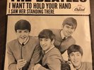 Beatles I want to hold your hand 45 w/picture sleeve Saw her standing there Nice