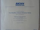 DGG Archiv SAPM 198 186 Red Stereo - 1st Label - Fournier Bach Cello Suites 1&2