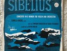 SIBELIUS - CAMILLA WICKS - CAPITOL P 8175  FIRST PRESSING VINYL LP VG++ EHRLING