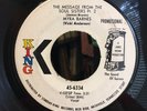 MYRA BARNES 45 Message From The Soul Sisters RARE KING PROMO