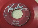 RARE R&B DOO WOP 45 - RED VINYL - THE SPANIELS - DO-WAH / DON CHA GO - VEE JAY